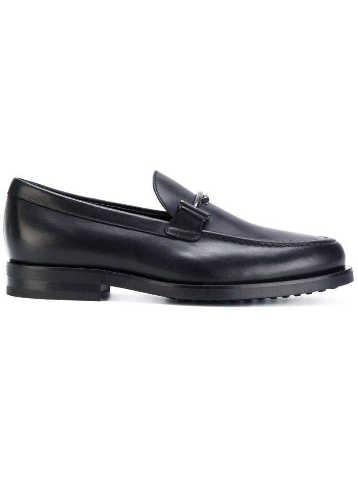 Tod's Double T Loafers - Black