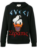 Gucci Terry-flocked Sweatshirt, Men's, Size: Large, Black, Cotton