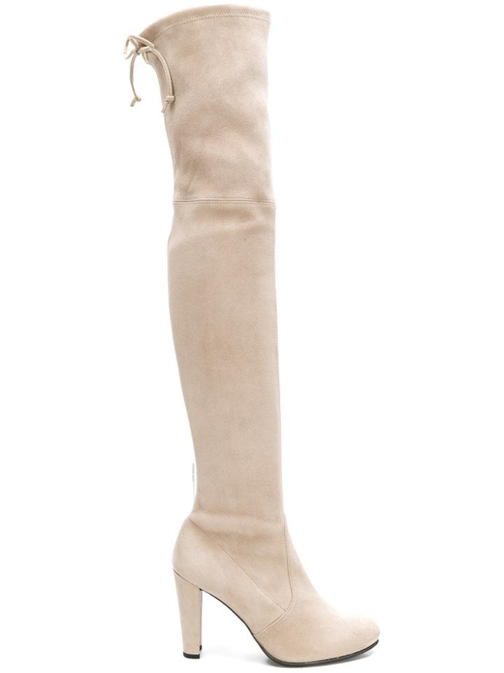 Stuart Weitzman Highland Boots - Neutrals