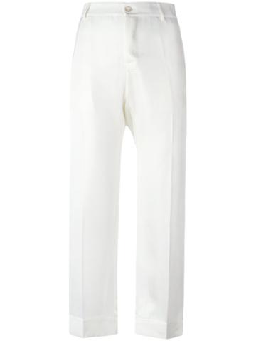 F.r.s For Restless Sleepers Tartaro Trousers - White
