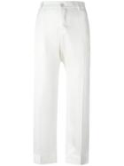 F.r.s For Restless Sleepers Tartaro Trousers - White