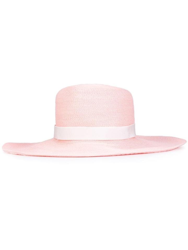 Gigi Burris Millinery The Webster X Ritz Paris Woven Hat - Pink &