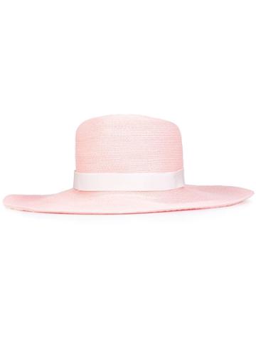 Gigi Burris Millinery The Webster X Ritz Paris Woven Hat - Pink &