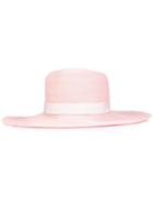 Gigi Burris Millinery The Webster X Ritz Paris Woven Hat - Pink &