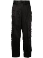 Comme Des Garçons Straight-leg Trousers - Black