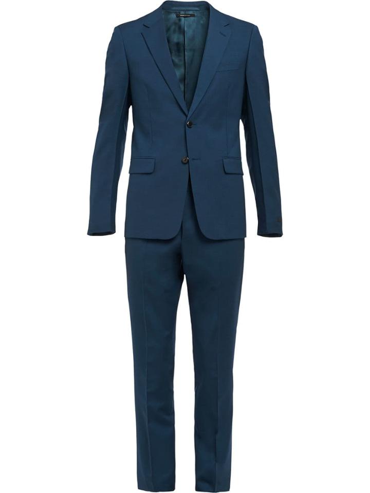 Prada Slim-fit Two Piece Suit - Blue