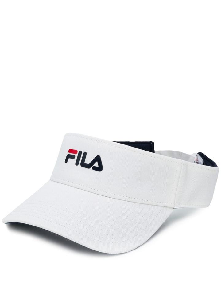 Fila Logo Visor - White