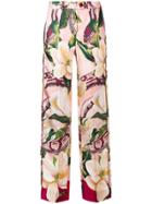 F.r.s For Restless Sleepers Rosa Floral Trousers - Red