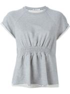 T By Alexander Wang Elasticated Waist Top