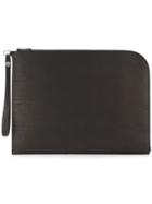 Rick Owens Zipped Clutch - Black
