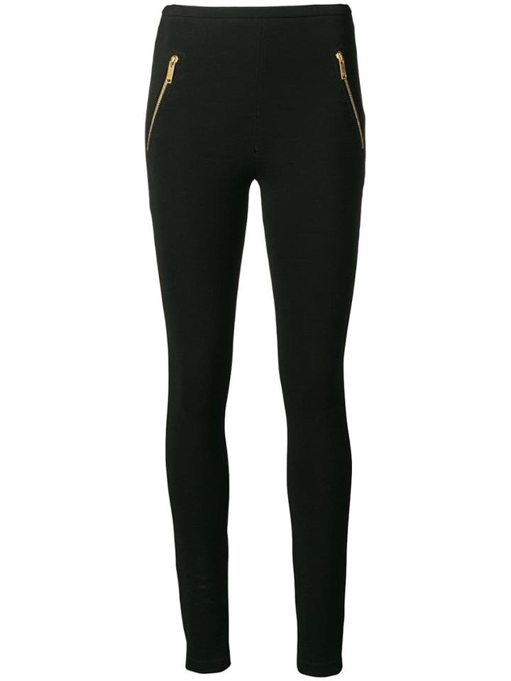 Emilio Pucci Zipped Pocket Leggings - Black