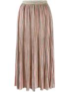 Missoni Striped Midi Skirt - Pink