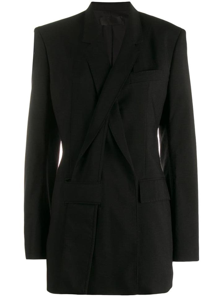 Haider Ackermann Slashed Lapel Jacket - Black