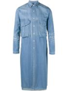 Mihara Yasuhiro Longline Denim Shirt