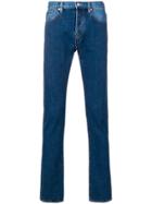 Ps Paul Smith Patchwork Straight Leg Jeans - Blue