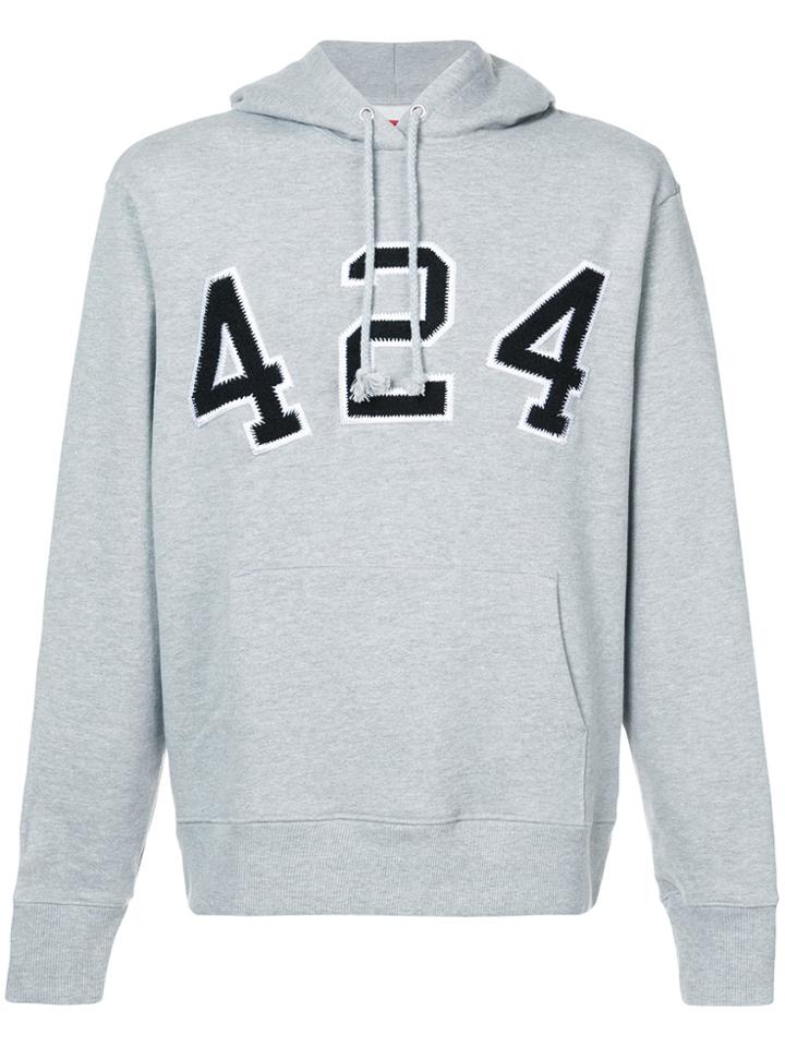 424 Fairfax University Hoodie - Grey