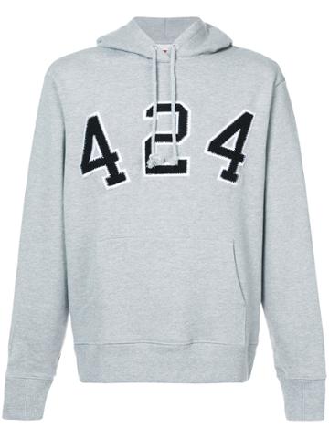 424 Fairfax University Hoodie - Grey