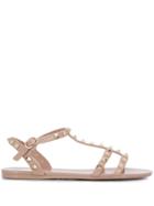Valentino Valentino Rw2s0h38pvs 0no Calf Leather - Neutrals