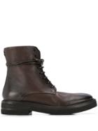 Marsèll Lace-up Combat Boots - Brown