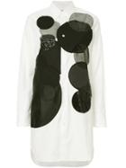 Junya Watanabe Comme Des Garçons Vintage Circle-print Longline Shirt -