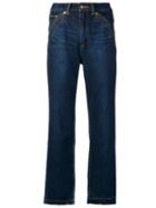 Self-portrait X Lee Flared Jeans - Blue
