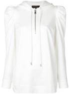 Robert Rodriguez Front Zip Hoodie - White
