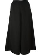Dorothee Schumacher 'playful Fluidity' Flared Pantskirt, Women's, Size: 1, Black, Triacetate/acetate/viscose