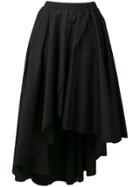Federica Tosi Asymmetric Hem Skirt - Black