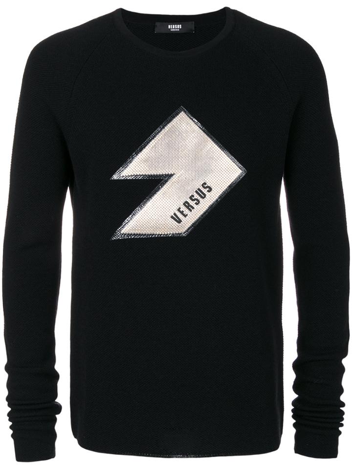Versus Logo Jumper - Black