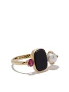 Wouters & Hendrix Gold 18kt Yellow Gold Uzerai Exclusive Blue Tiger