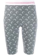 Marine Serre Mooned Cycling Shorts - Metallic