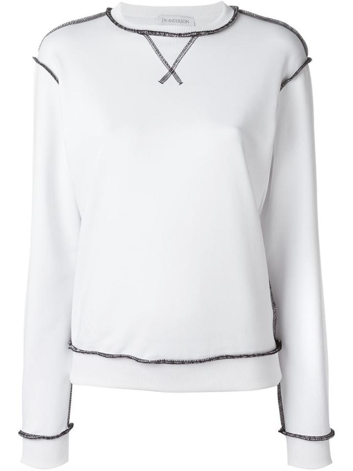 J.w. Anderson Back Logo Sweatshirt