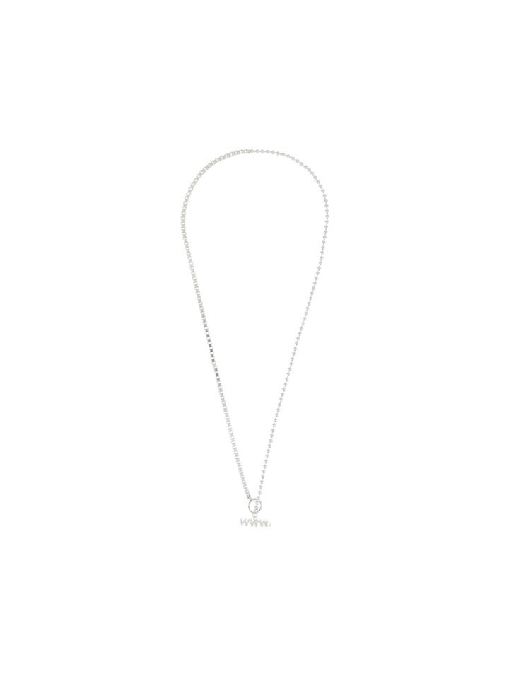 Www. Will Shott Logo Chain Necklace - Metallic