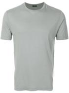 Zanone Short Sleeved T-shirt - Grey