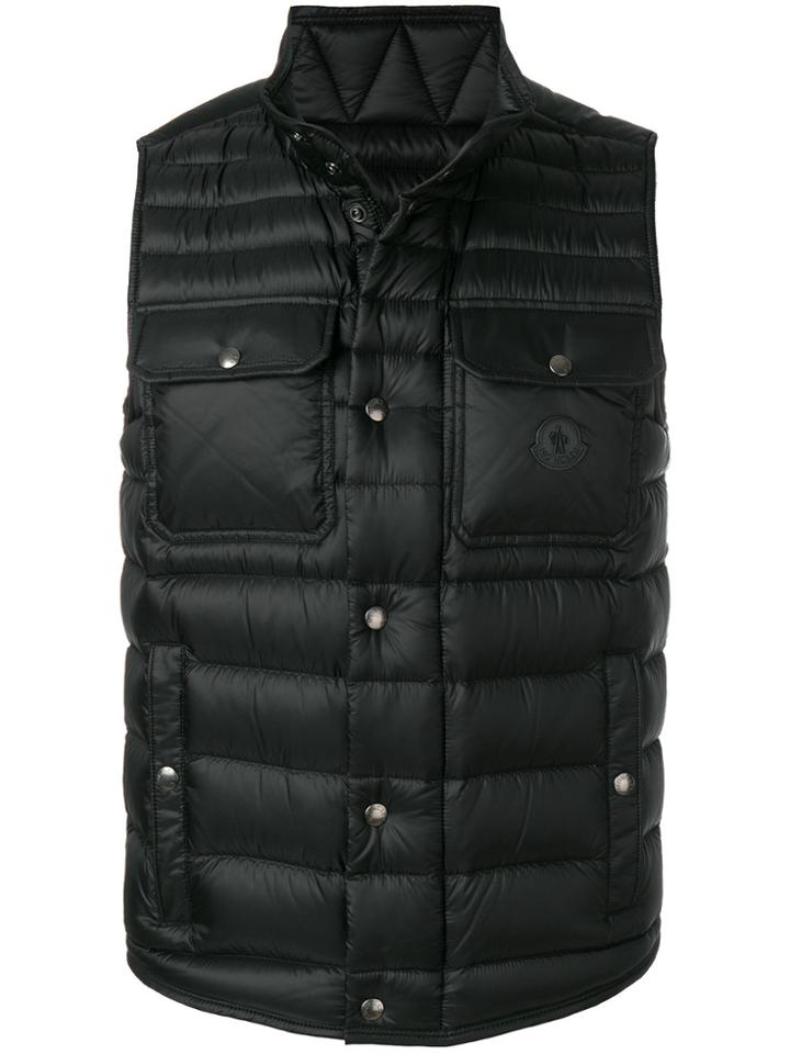 Moncler Ever Padded Gilet - Black