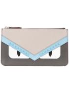 Fendi Bag Bugs Zipped Wallet - Grey