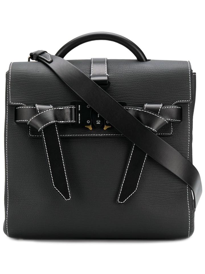 1017 Alyx 9sm Dual Buckle Top Handle Tote Bag - Black