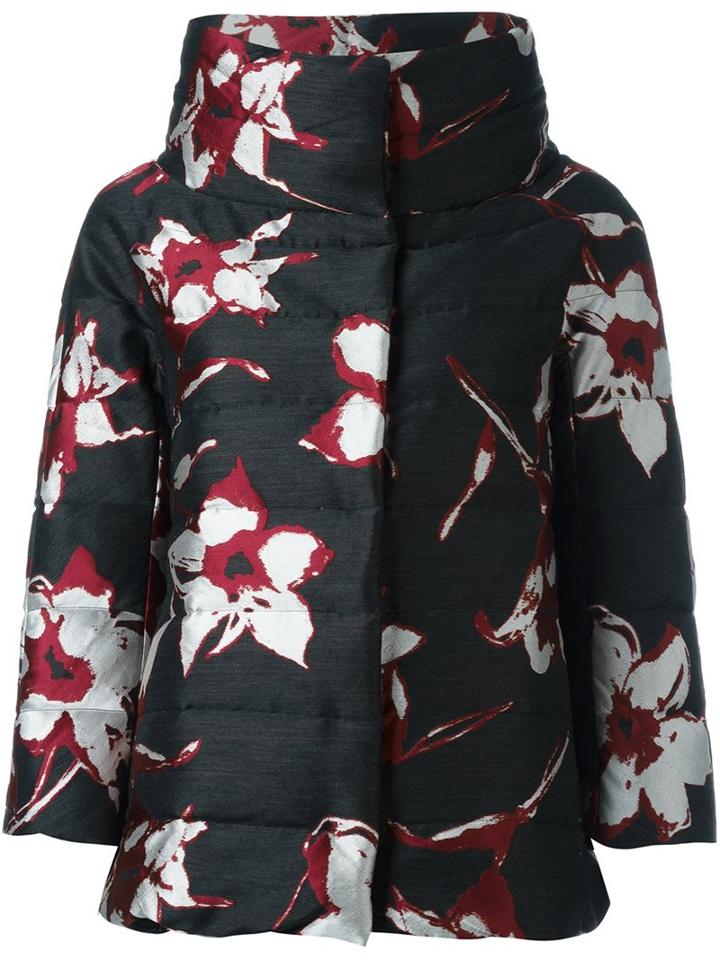 Herno Floral Print Padded Jacket