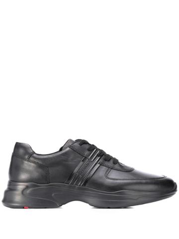 Lloyd Panelled Sneakers - Black