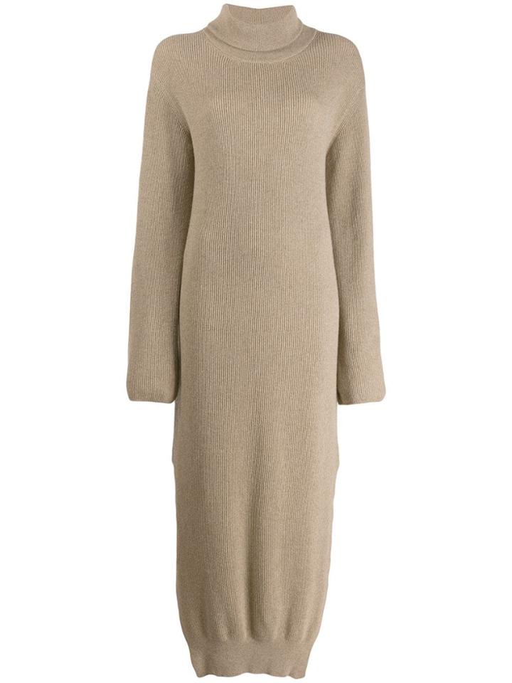 Nanushka Canaan Knitted Dress - Brown