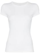 Helmut Lang Wide Rib Baby Cotton T-shirt - White