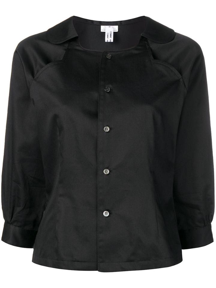 Comme Des Garçons Comme Des Garçons Cropped Sleeves Shirt Jacket -