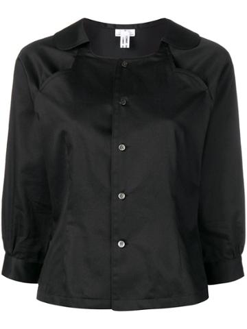 Comme Des Garçons Comme Des Garçons Cropped Sleeves Shirt Jacket -