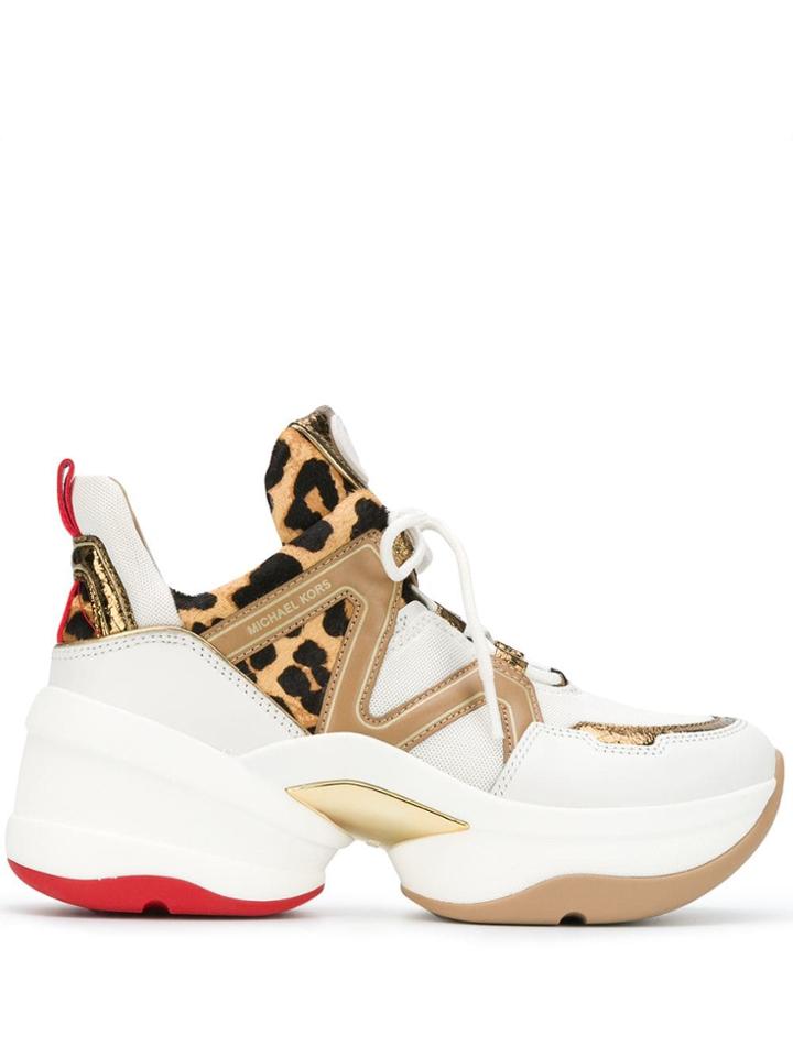 Michael Michael Kors Olympia Sneakers - White