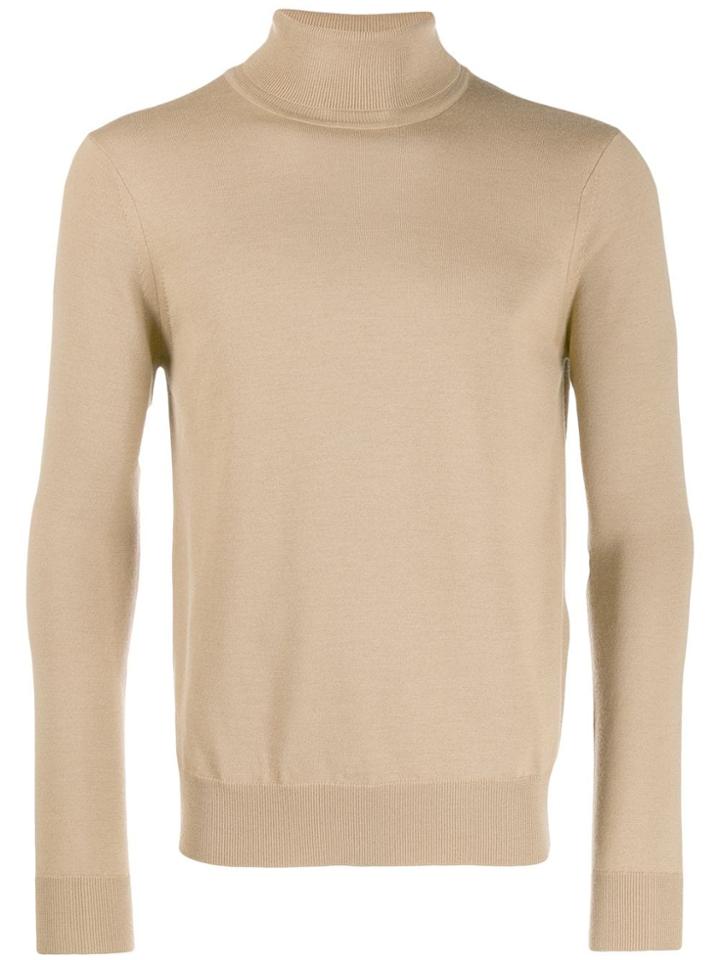 Sandro Paris Turtleneck Jumper - Neutrals
