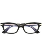 Gucci Eyewear - Square Glasses - Men - Acetate/titanium - 51, Black, Acetate/titanium