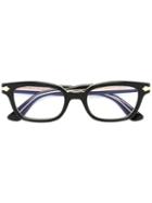 Gucci Eyewear - Square Glasses - Men - Acetate/titanium - 51, Black, Acetate/titanium