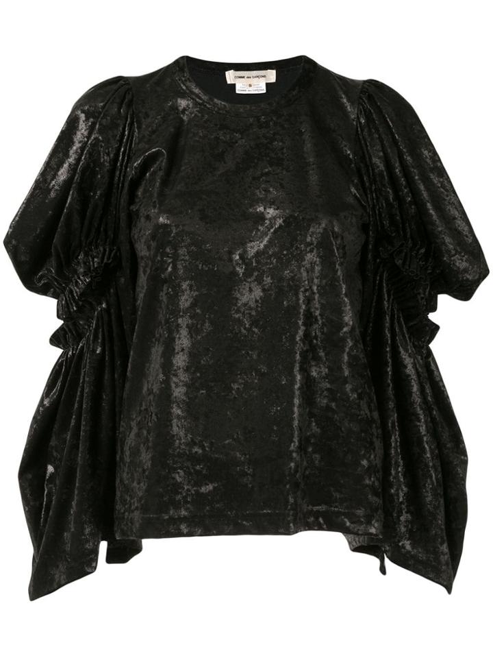 Comme Des Garçons Slit Sleeve Shirt - Black