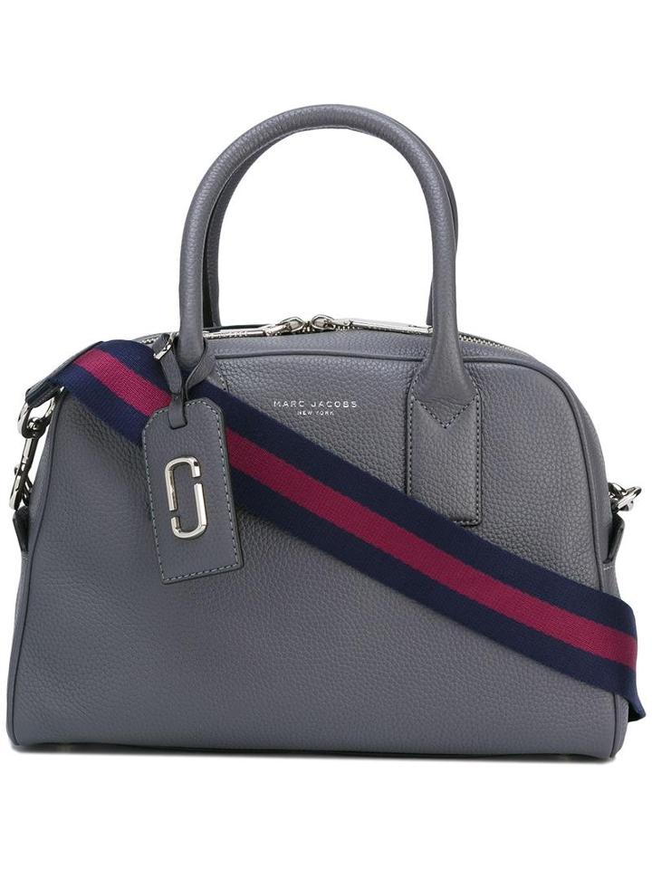 Marc Jacobs 'gotham' Bauletto Tote, Women's, Grey, Calf Leather
