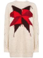 Isabel Marant Star Detail Knitted Sweater - Neutrals